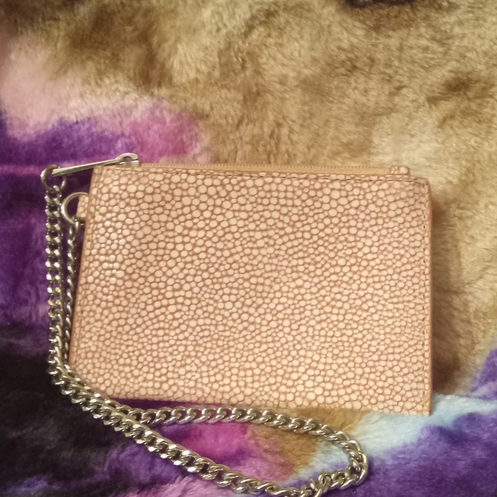 EUC Vintage Michael Kors Card Case Wristlet with Chain Strap - Picture 2 of 6